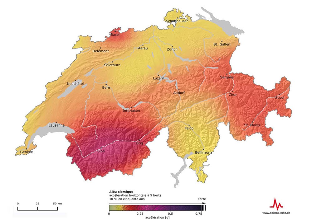 Un tremblement de terre de magnitude 4 a eu lieu ce matin en Valais